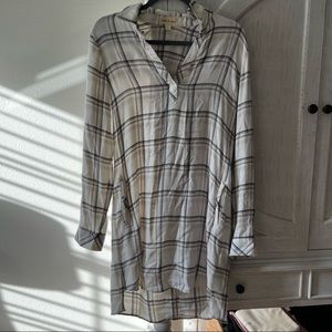 Cloth and stone flannel dress